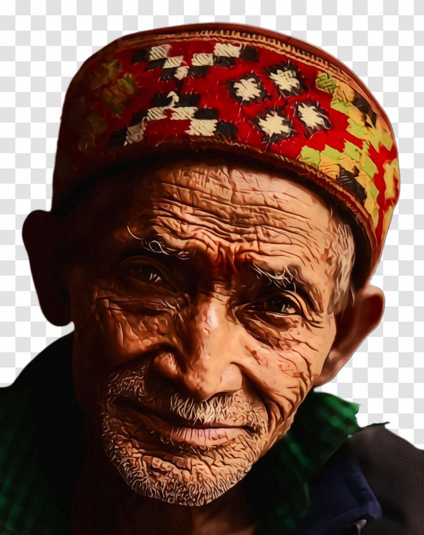 Old People - Human - Smile Cap Transparent PNG