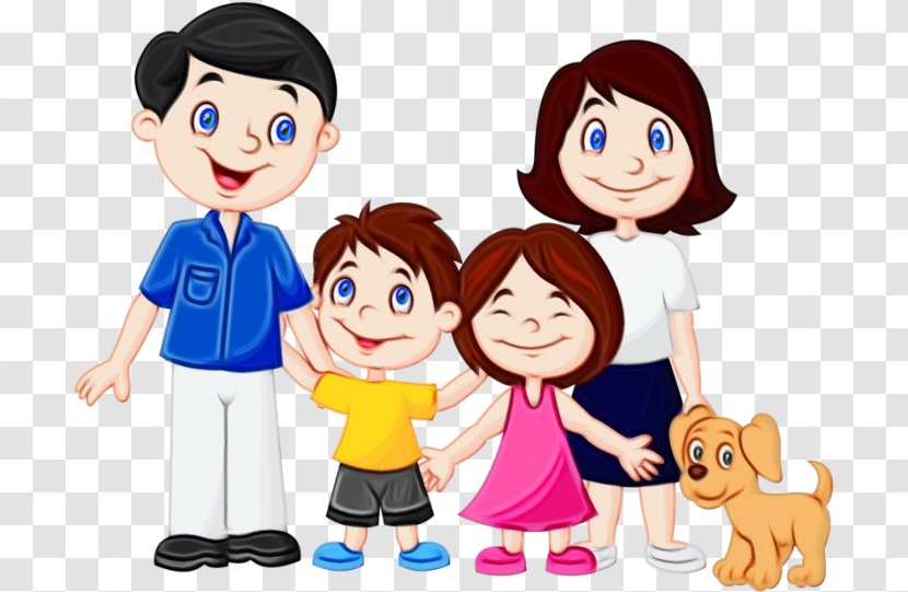 Kids Playing Cartoon - People - Gesture With Transparent PNG