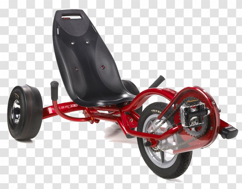Wheel Recumbent Bicycle Motorized Tricycle - Automotive Design - Go Karts Transparent PNG