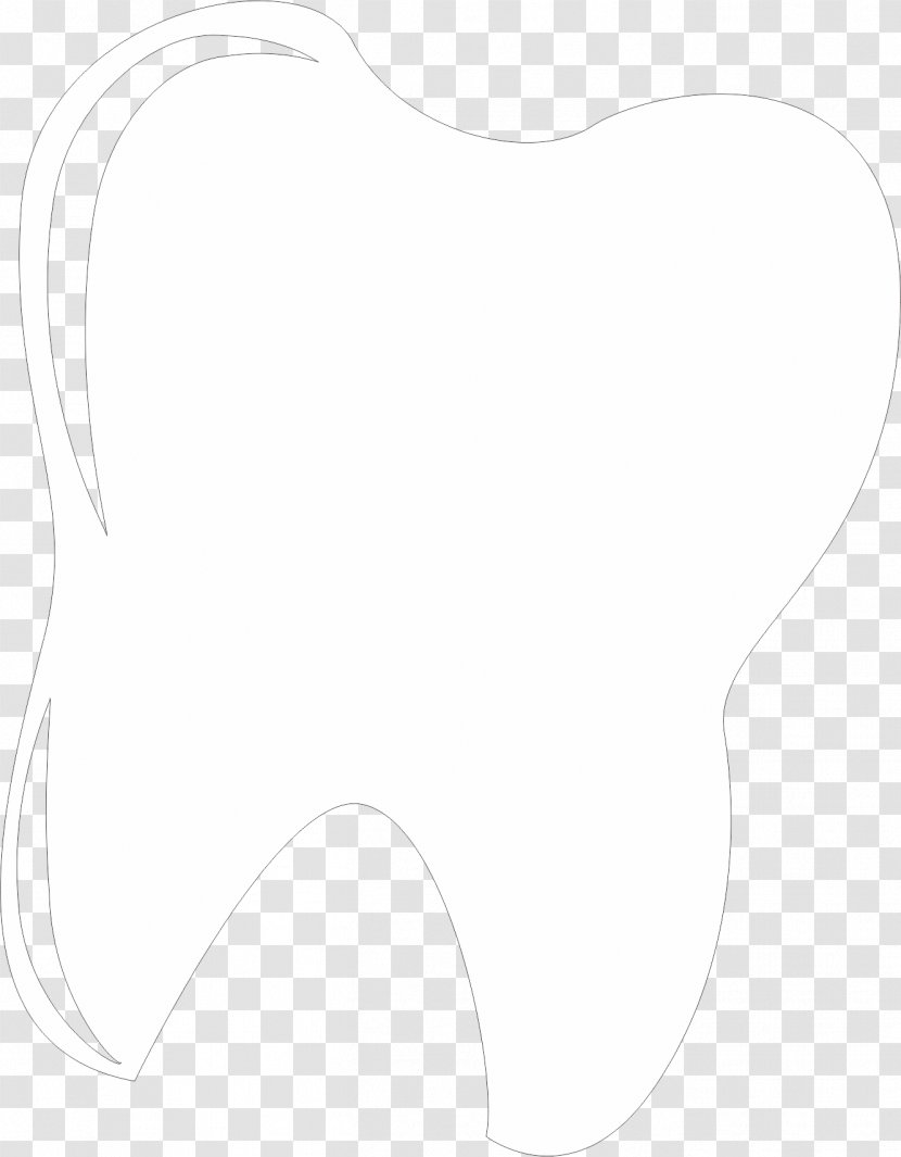 White Tooth Pattern - Flower - Teeth Transparent PNG