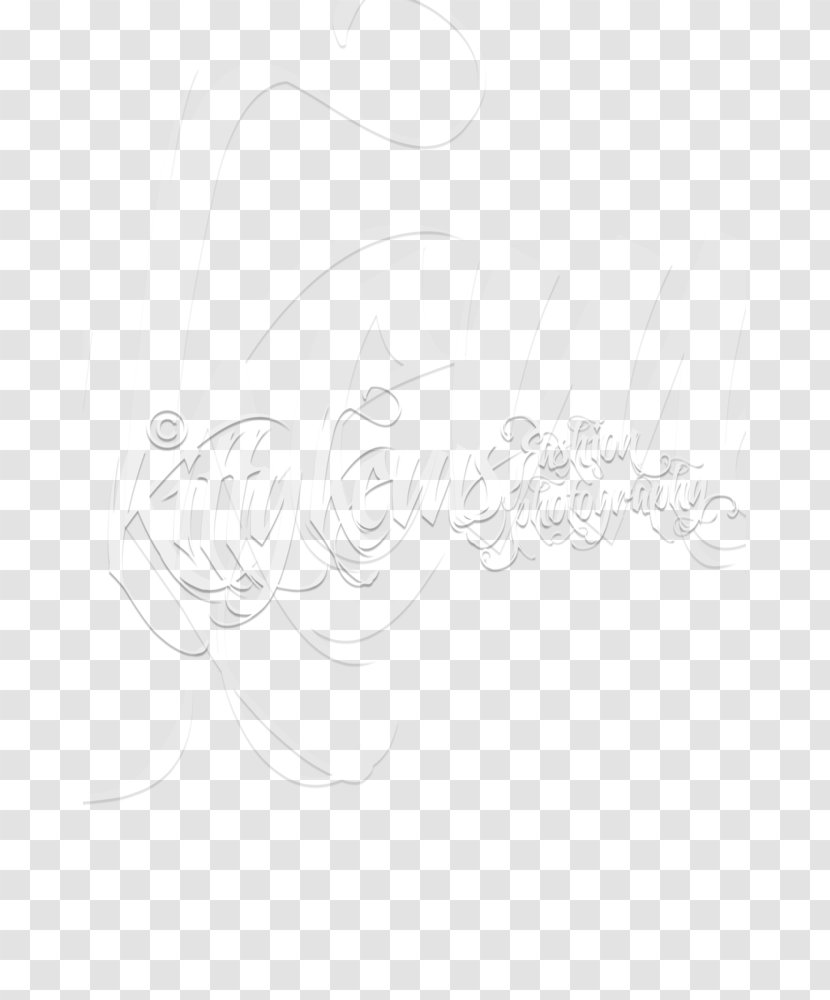 White Line Art Sketch - Monochrome Transparent PNG