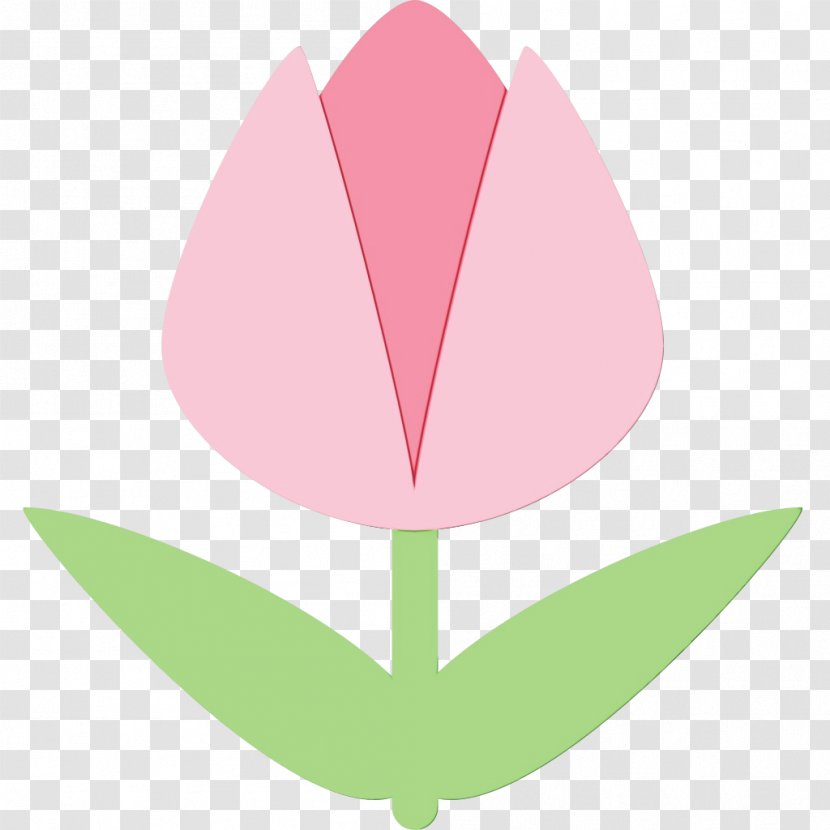 Pink Flower Cartoon - Leaf - Symbol Petal Transparent PNG