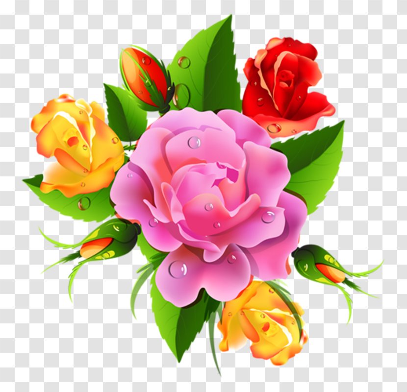 Decorative Arts Painting Clip Art - Rose Transparent PNG