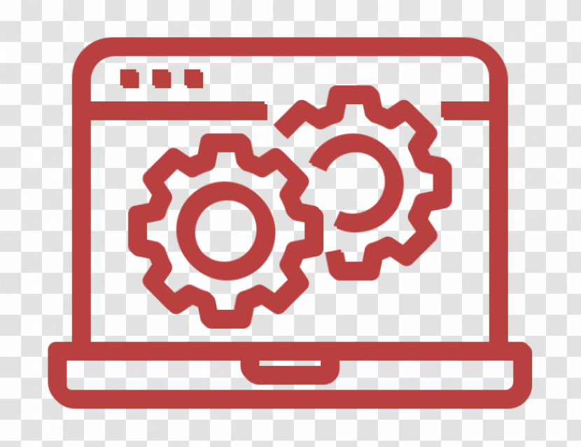 Web Development Icon Laptop Icon Web Design And Optimization Icon Transparent PNG