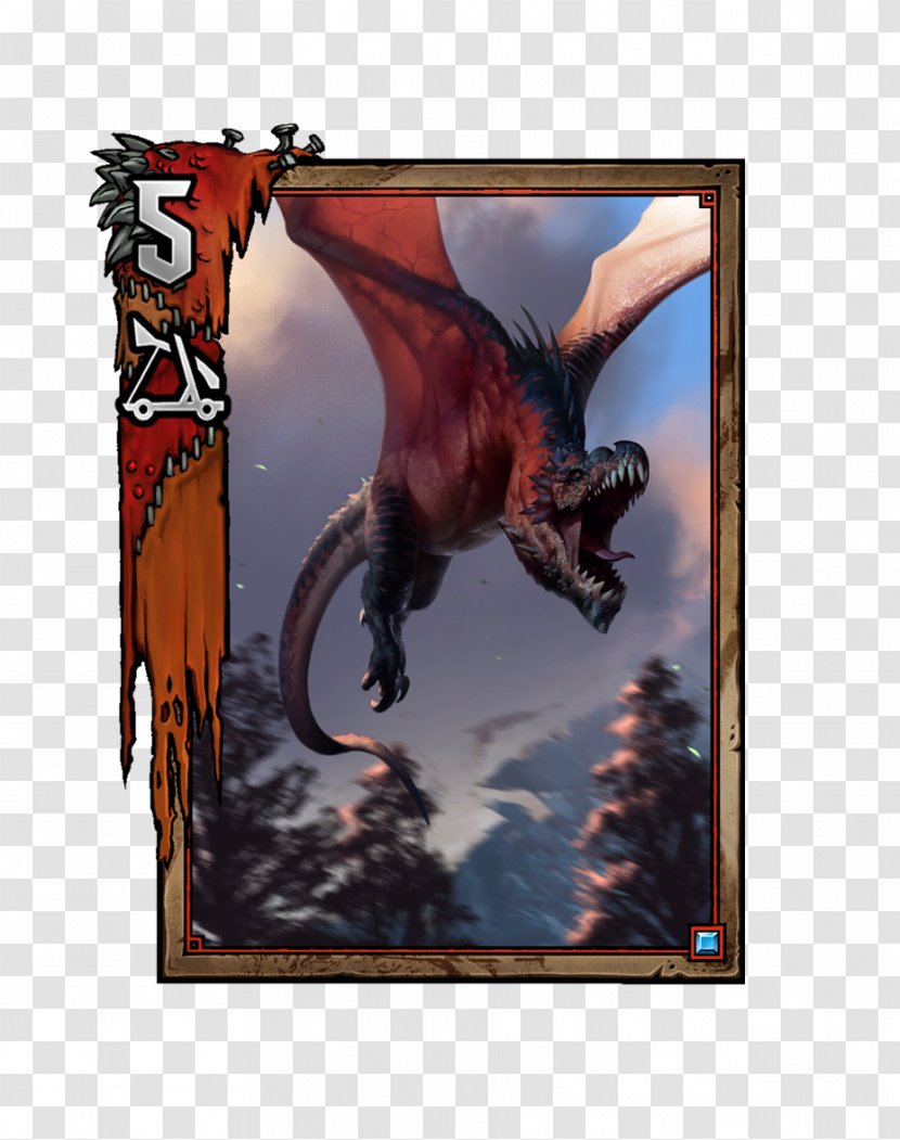 Gwent: The Witcher Card Game Dragon Wyvern Monster 3: Wild Hunt Transparent PNG
