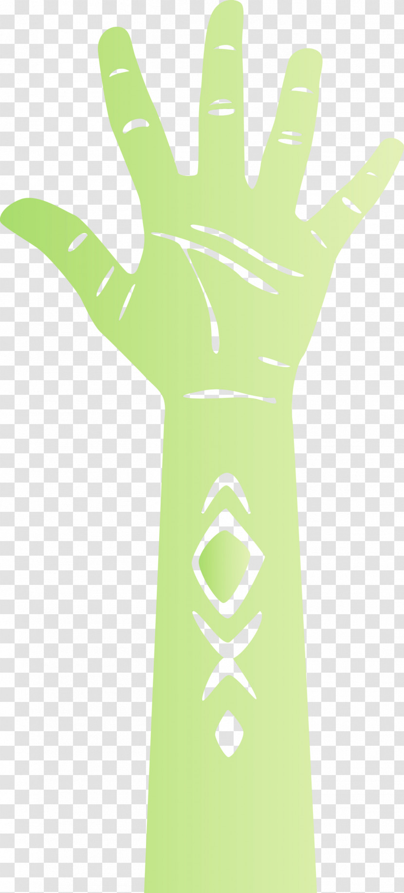 Safety Glove Green Font M-tree Line Transparent PNG
