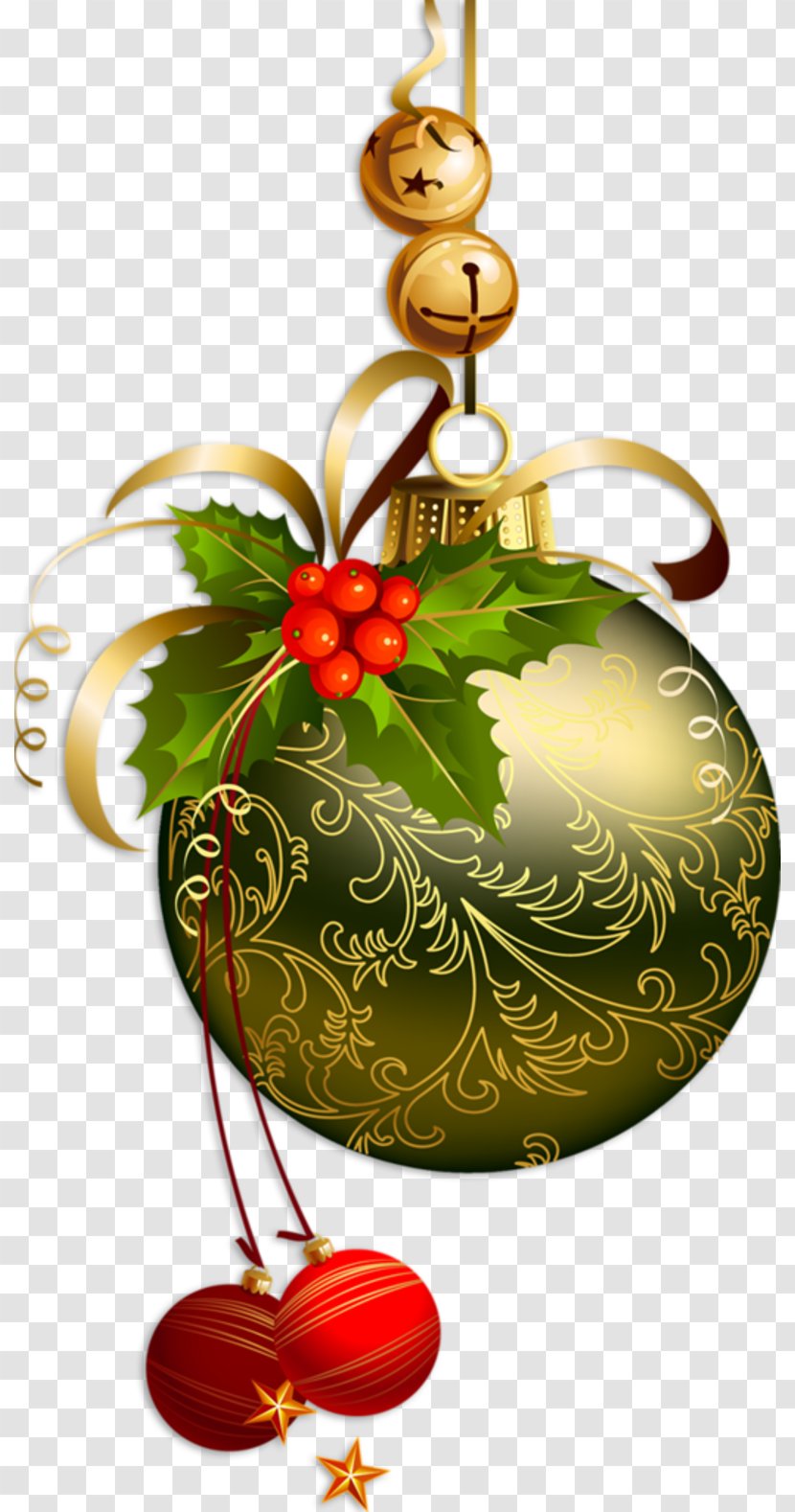 Christmas Ornament Decoration Clip Art - Decor - Pouring Transparent PNG