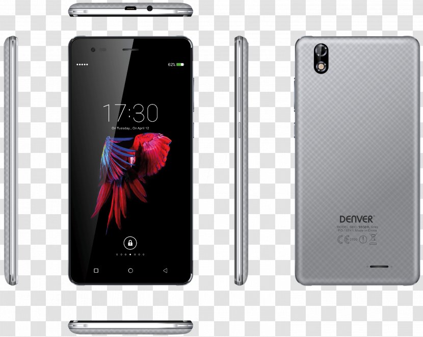 Feature Phone Smartphone Denver 5.5 4 G Quadcore IPS HD Display Telephone 55024l - Gadget Transparent PNG