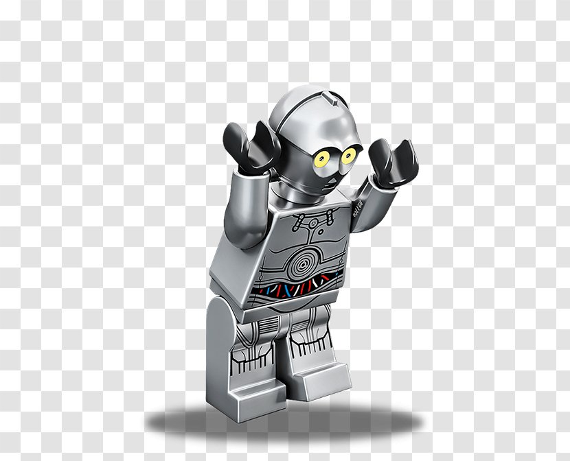 C-3PO Robot Palpatine Poe Dameron Leia Organa - Lego Transparent PNG