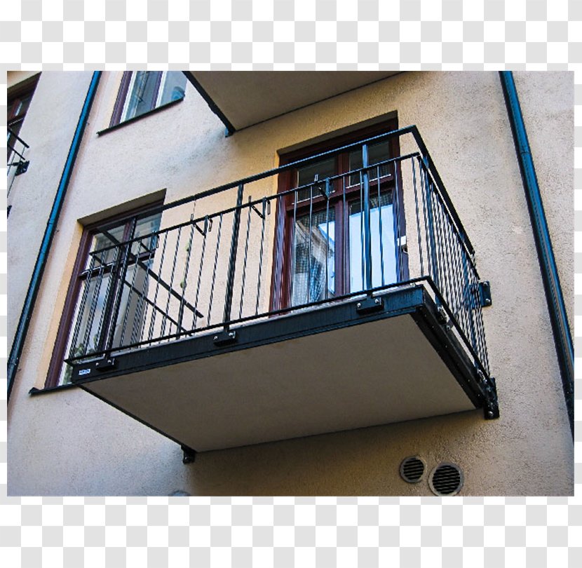 Balcony Stockholm Deck Railing Facade Balconet - Property Transparent PNG