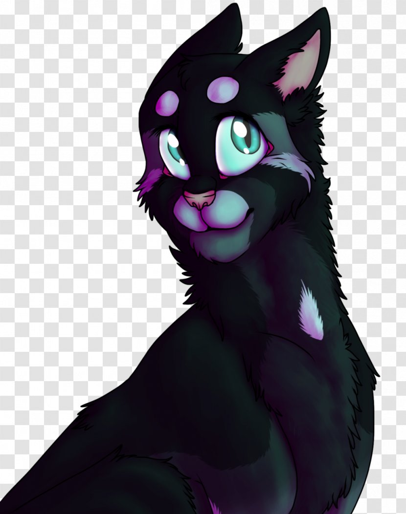 Black Cat Kitten Whiskers Domestic Short-haired - Character Transparent PNG