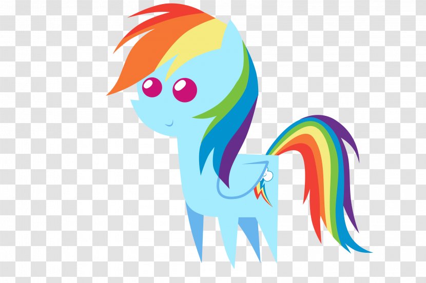 Rainbow Dash My Little Pony Horse Art - Frame Transparent PNG