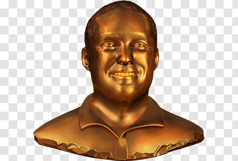 NFL Pro Football Hall Of Fame Fantasy Yahoo! Sports American - Bust - Bronze Transparent PNG