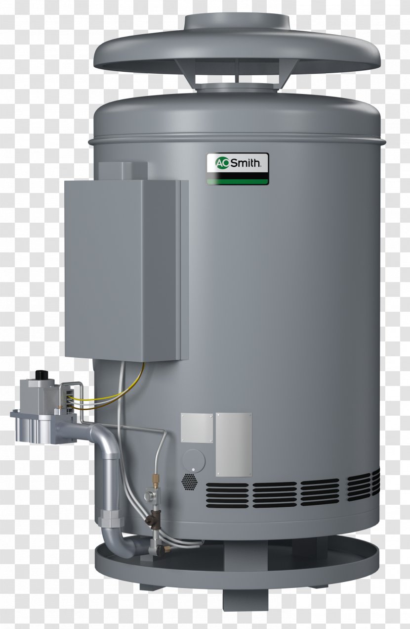A. O. Smith Water Products Company Heating Boiler Natural Gas Storage Heater - Small Appliance - Hot Transparent PNG
