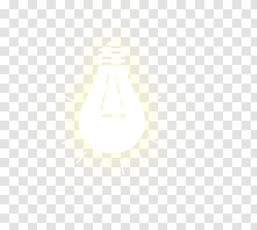 Light White Pattern - Triangle - Bulb Concept Icon Transparent PNG