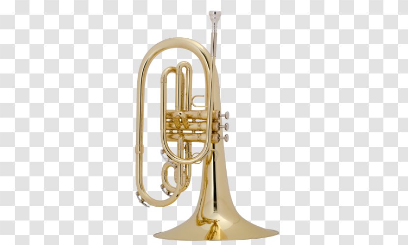 Saxhorn Mellophone Euphonium Trumpet Musical Instruments - Watercolor Transparent PNG