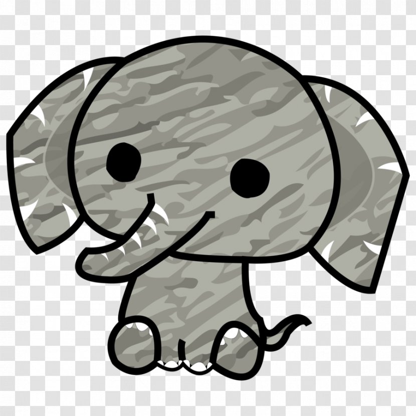 Elephant Drawing DeviantArt - Cartoon - Vector Elephants Transparent PNG