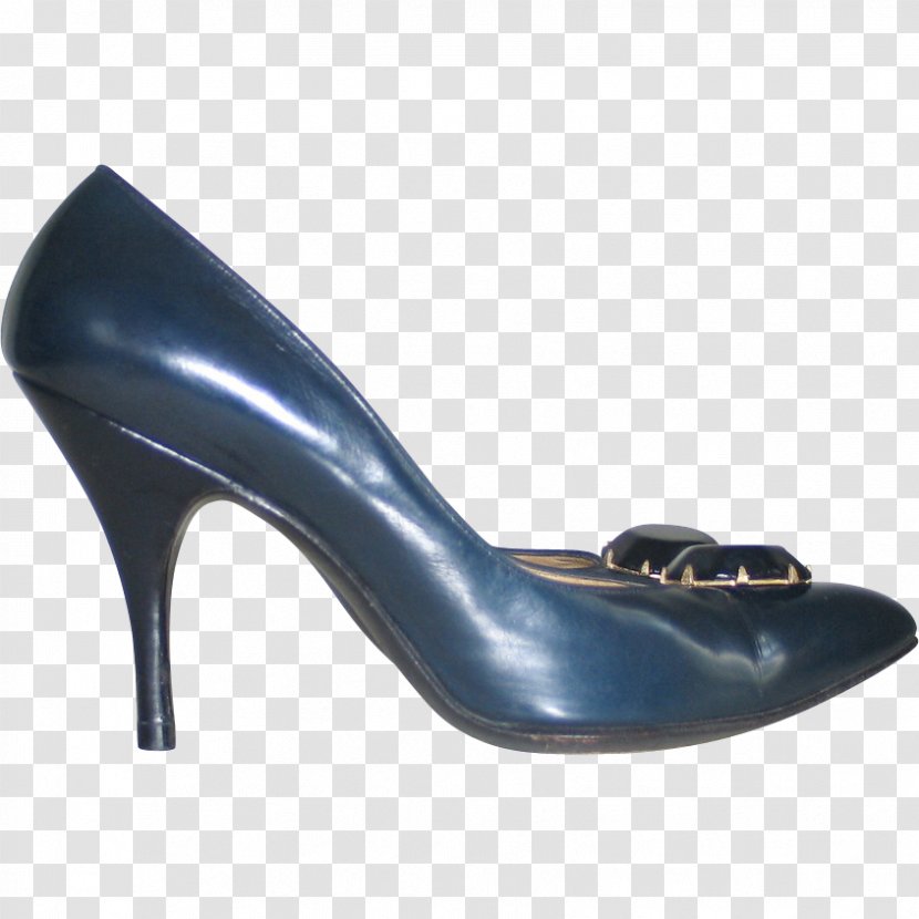 Shoe Hardware Pumps Black M - Basic Pump - Navy Blue High Heel Shoes For Women Transparent PNG