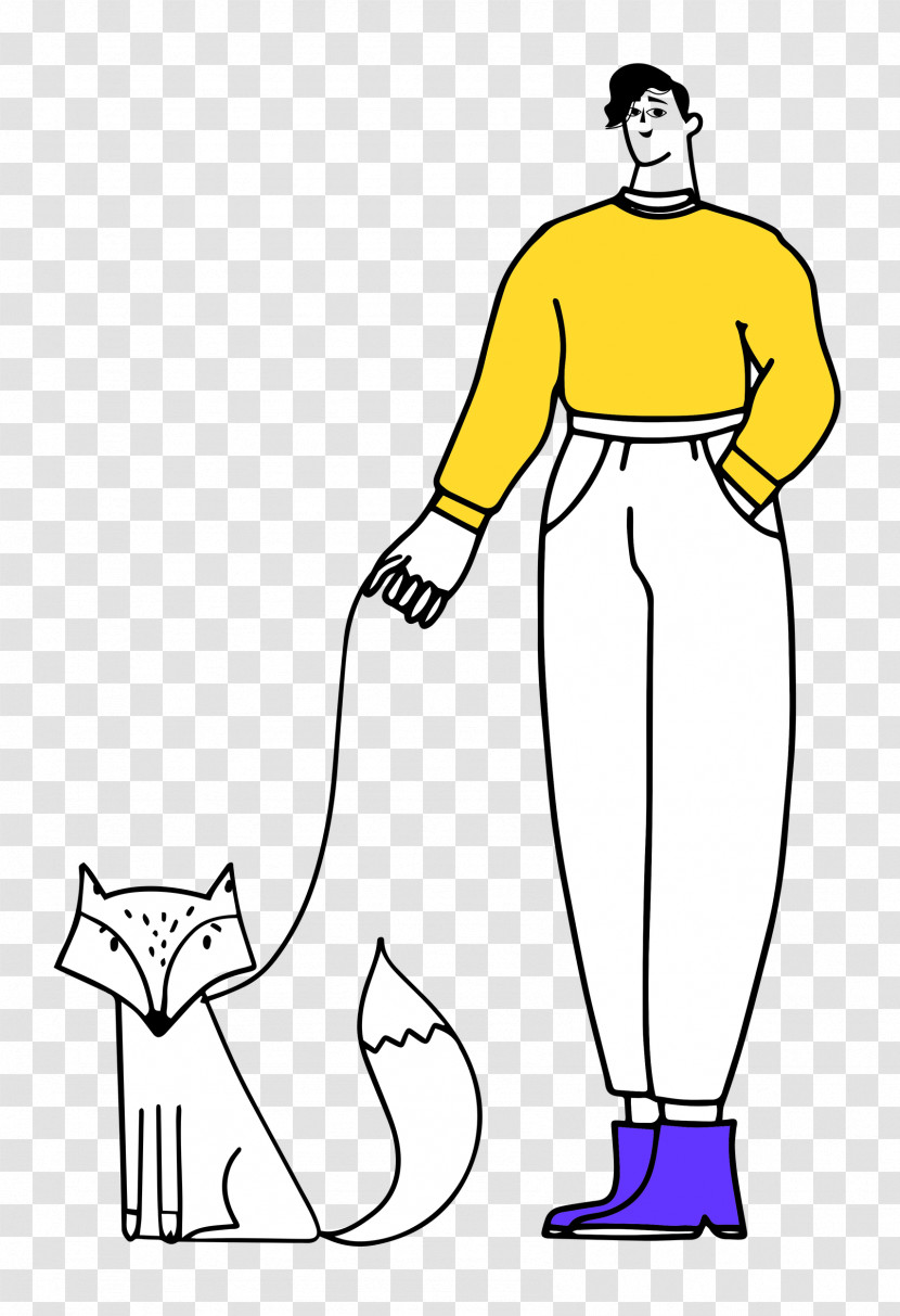 Walking The Fox Transparent PNG