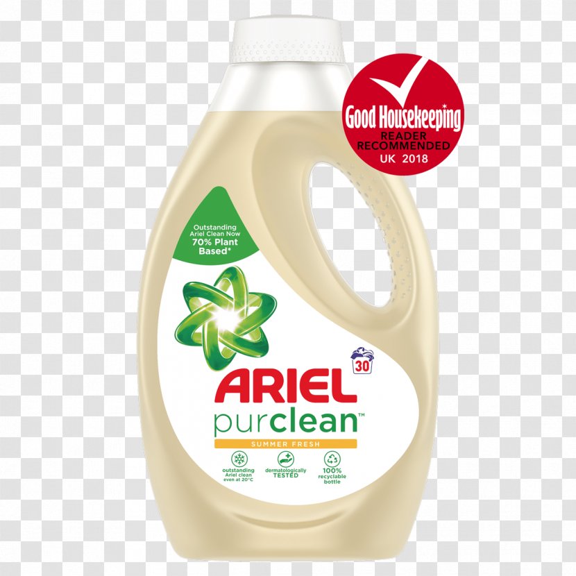 Ariel Laundry Detergent Liquid Prádlo - Powder - France Transparent PNG
