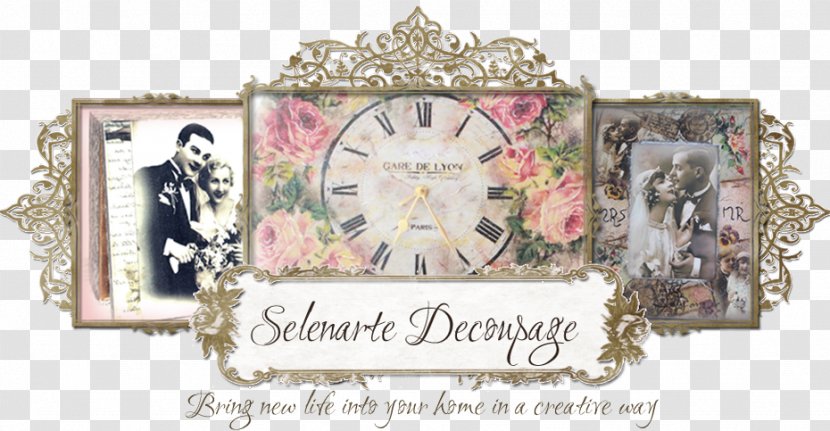 Decoupage Paper Art Do It Yourself Painting - Craft - Vintage Transparent PNG