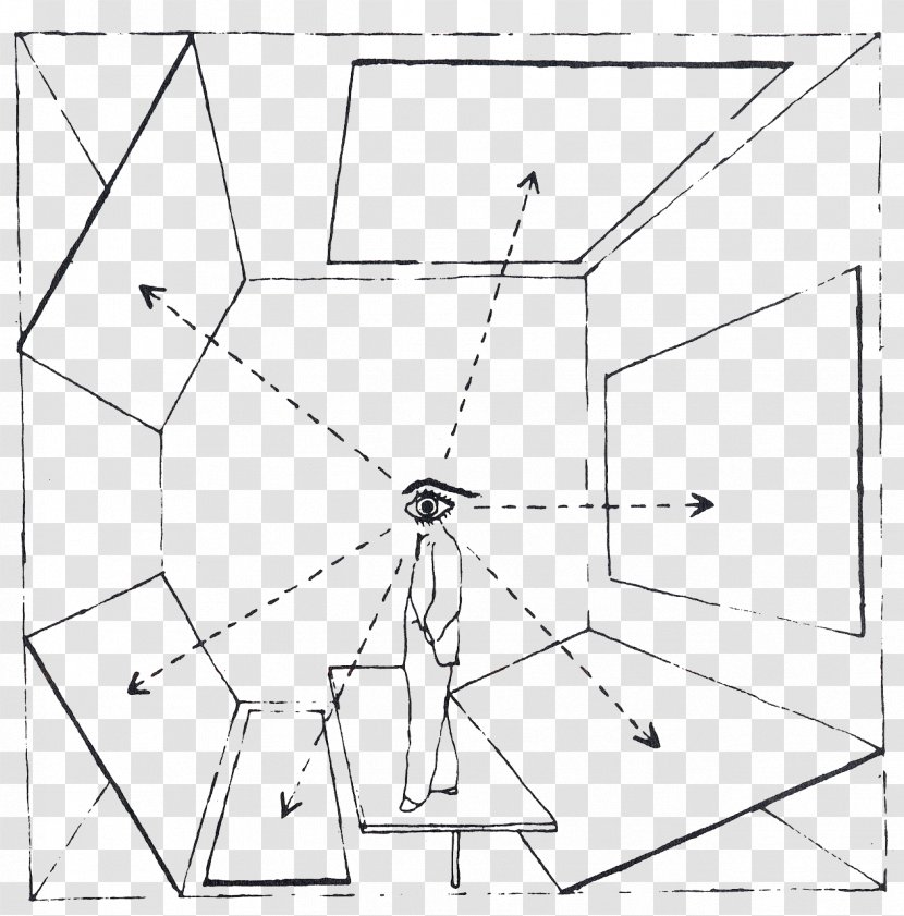 Wiring Diagram Field Of View Visual Perception Schematic - Triangle - Bauhaus Watercolor Transparent PNG