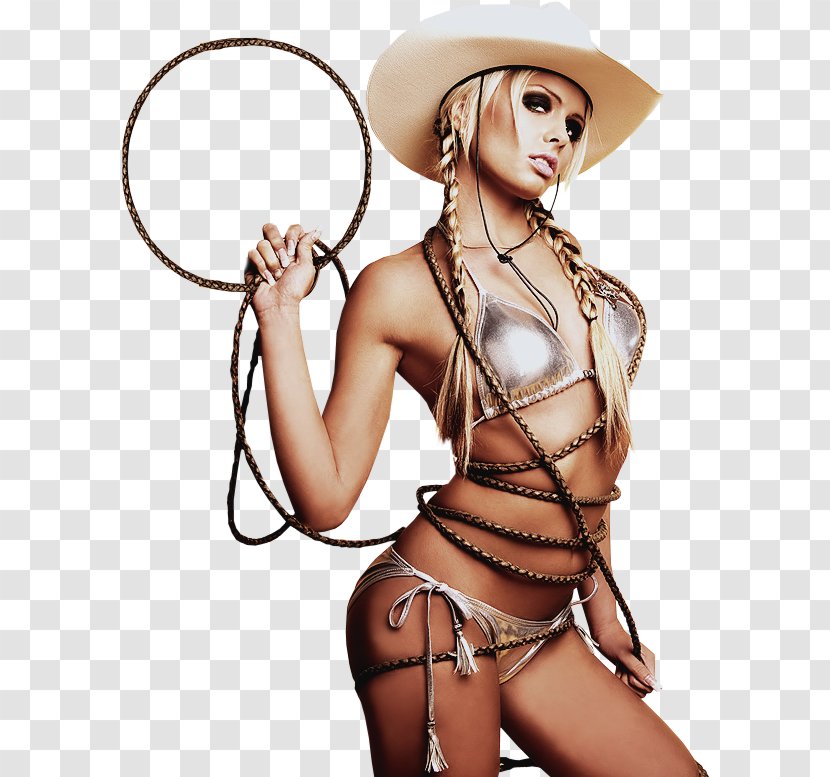 Colette Woman Western Cowboy Drawing - Silhouette Transparent PNG