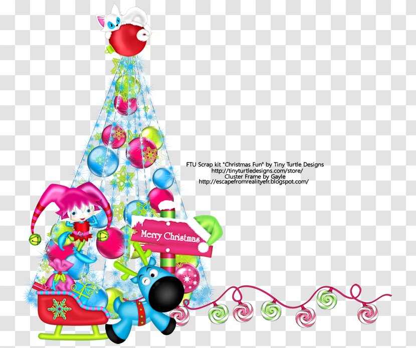 Christmas Tree Party Hat Ornament Clip Art Transparent PNG