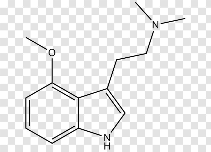 5-MeO-DMT N,N-Dimethyltryptamine O-Acetylpsilocin Indole-3-acetic Acid - Drawing - 5meodmt Transparent PNG