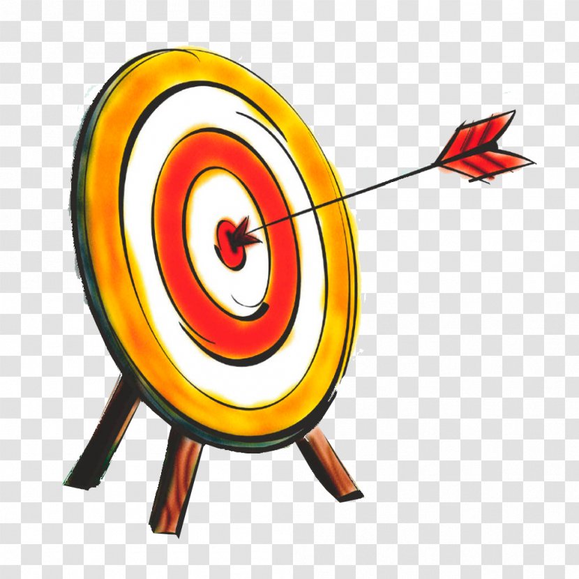 Bullseye Shooting Target Arrow Archery Clip Art Transparent PNG