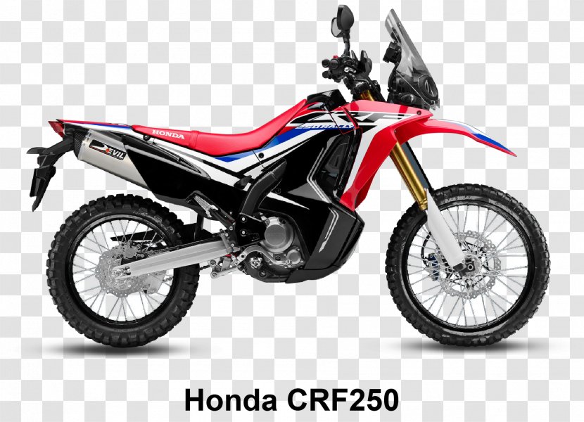 Honda CRF250L Motorcycle CRF Series CRF450L - Crosstourer Transparent PNG