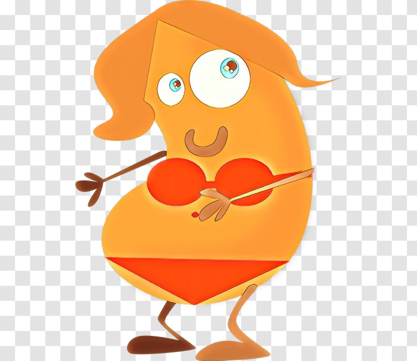 Orange - Animated Cartoon - Fictional Character Transparent PNG