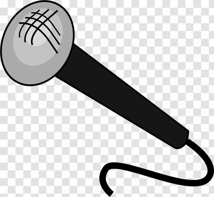 Cartoon Microphone - Music Download - Karaoke Computer Transparent PNG