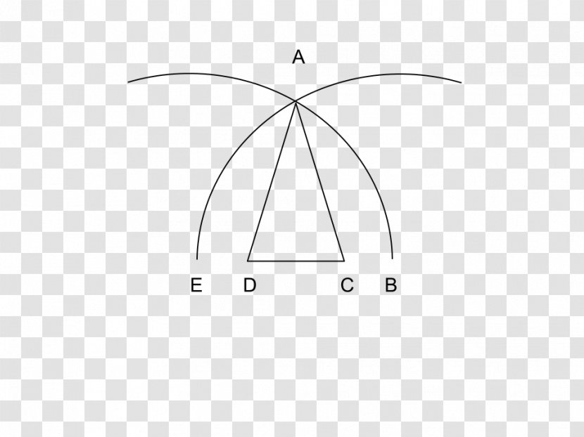 Circle Triangle - Black - Fig Transparent PNG