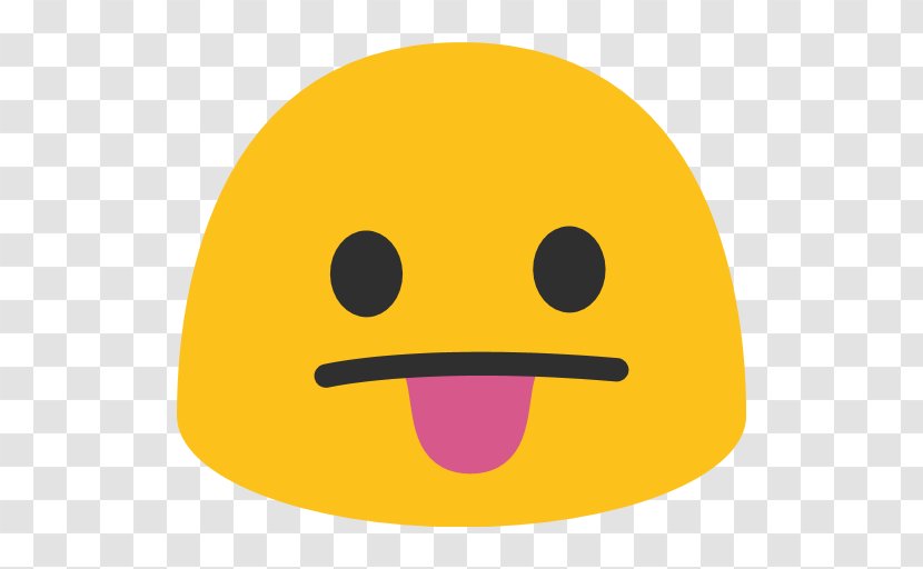 Emoji Emoticon Wink Android Tongue - Whatsapp Transparent PNG
