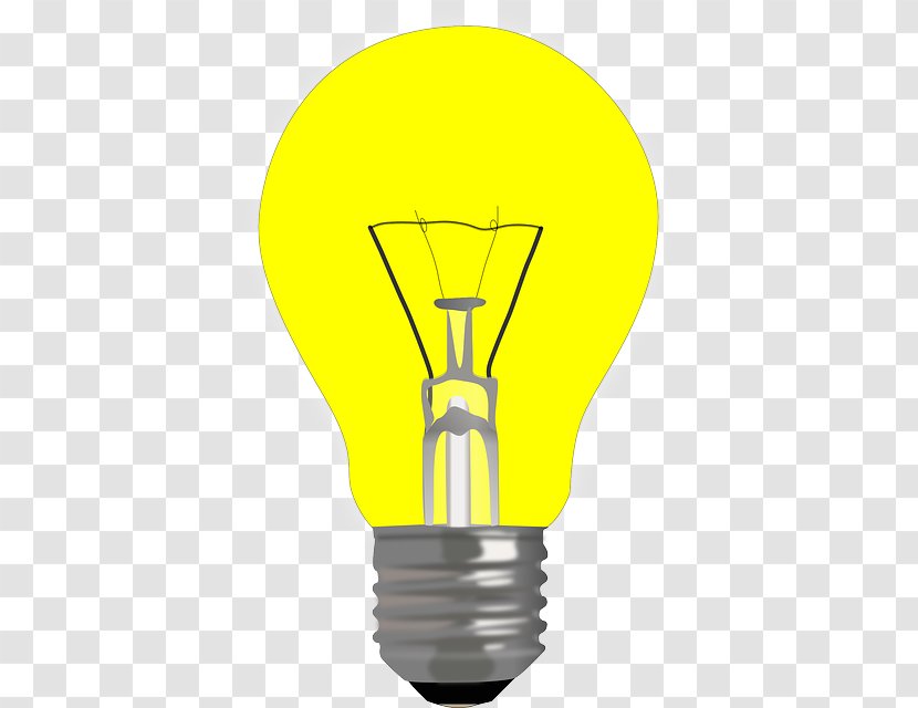 Incandescent Light Bulb Clip Art Electric LED Lamp - Energy Transparent PNG