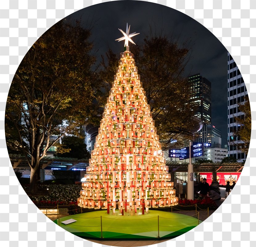Roppongi Hills Christmas Tree Keyakizaka Dōri Illumination 2017 - Decoration - Cang Shi Transparent PNG