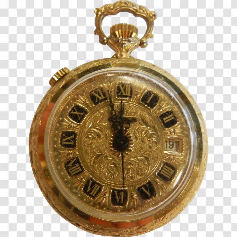 Waltham Watch Company Pocket Clock - Metal Transparent PNG