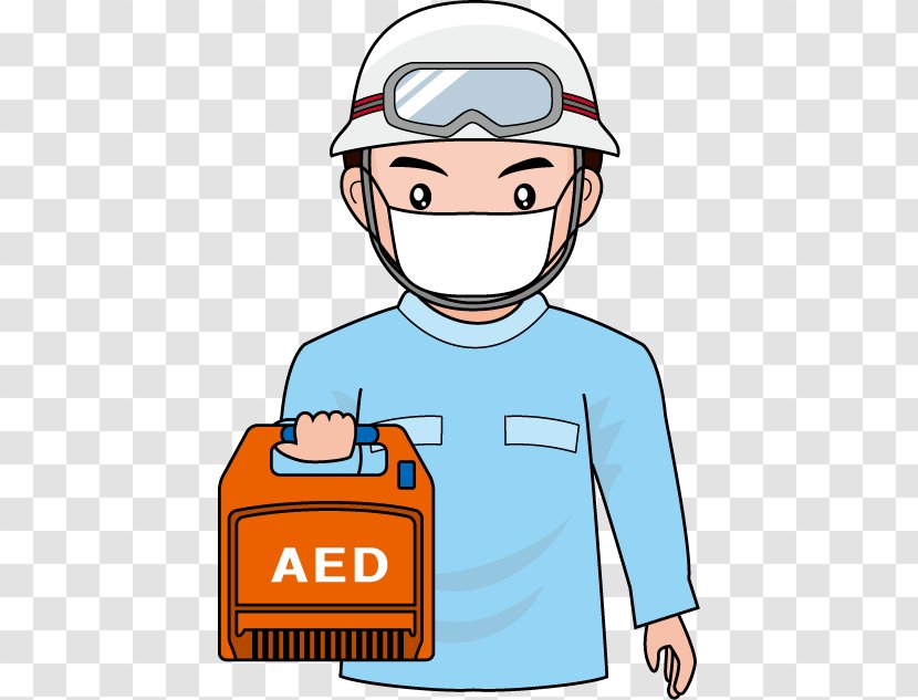 Automated External Defibrillators Clip Art Emergency Medical Services Cardiopulmonary Resuscitation Technician - Heart Transparent PNG