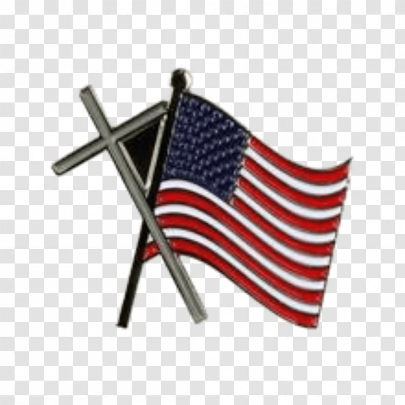 Flag Cartoon - Of The United States - Christian Cross Transparent PNG