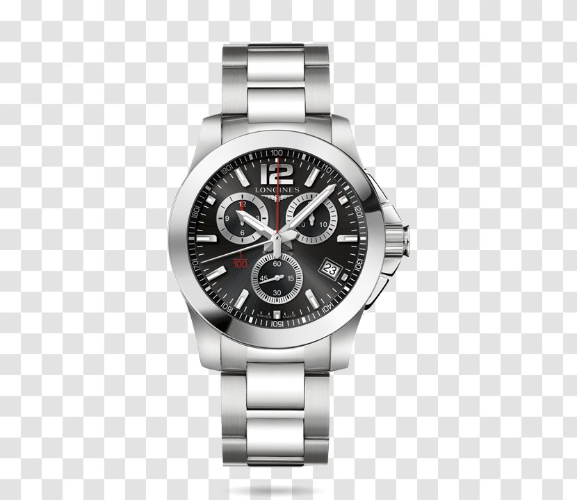 Saint-Imier Chronograph Longines Watch Quartz Clock - Automatic - Alpine Skiing Transparent PNG