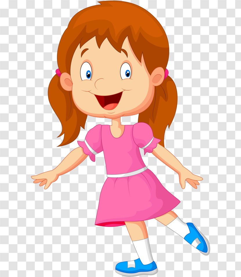 Cartoon Clip Art Animated Animation Play - Doll - Ice Skating Style Transparent PNG
