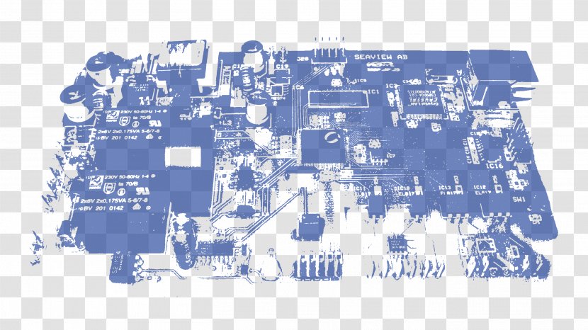 Microcontroller Electronics Printed Circuit Board Electronic Engineering Electrical Network Transparent PNG
