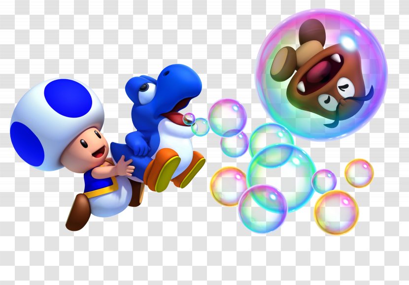 New Super Mario Bros. U & Yoshi Wii - Bros Transparent PNG