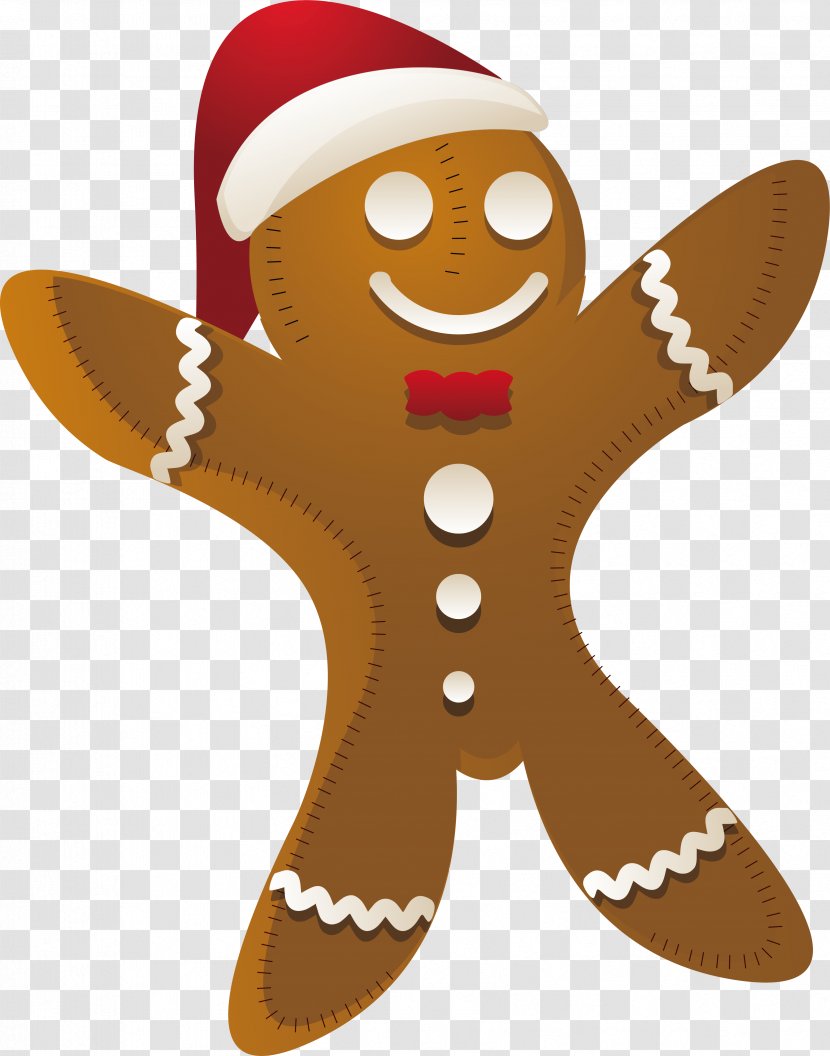 Christmas Illustration - Gingerbread - Man Design Transparent PNG