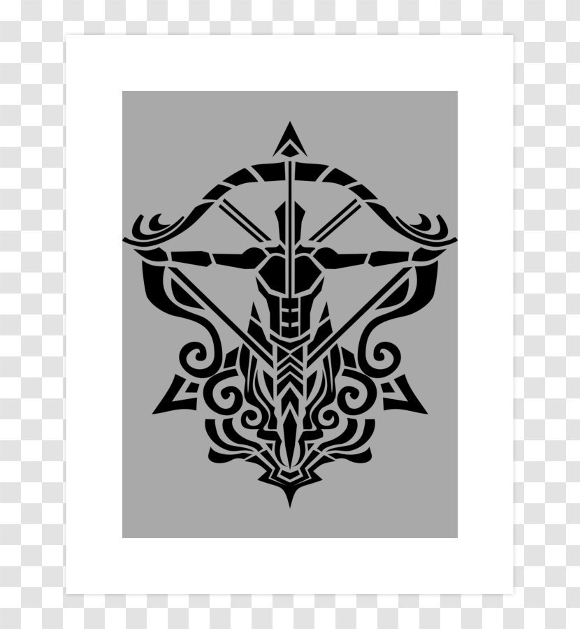 Sagittarius T-shirt Zodiac Pegasus Seiya Astrological Sign - Stencil Transparent PNG