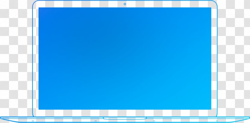 Computer Monitors Picture Frames Line Brand Font - Aqua - Drag And Drop Transparent PNG