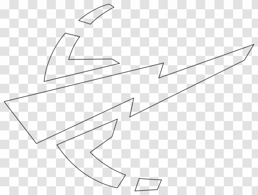 White Angle - Line Art - Design Transparent PNG