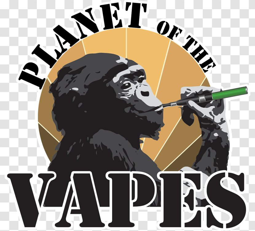 Planet Of The Vapes Electronic Cigarette Gorilla Vape Shop Transparent PNG