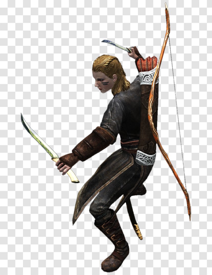 The Elder Scrolls V: Skyrim Oblivion Weapon Bow And Arrow Nexus Mods - Crash Transparent PNG